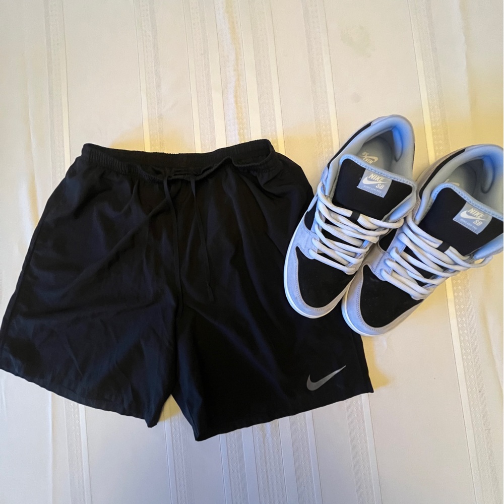 Nike Dri-Fit 5” Black Athletic Shorts